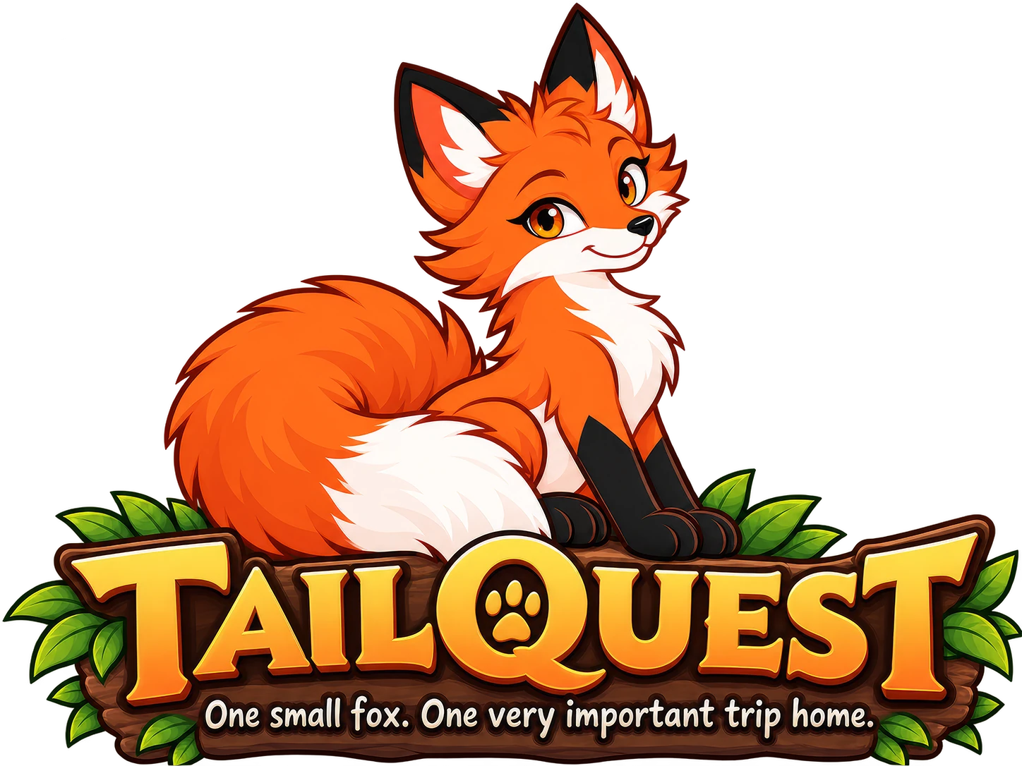 Tail Quest. One small fox. One very important trip home.